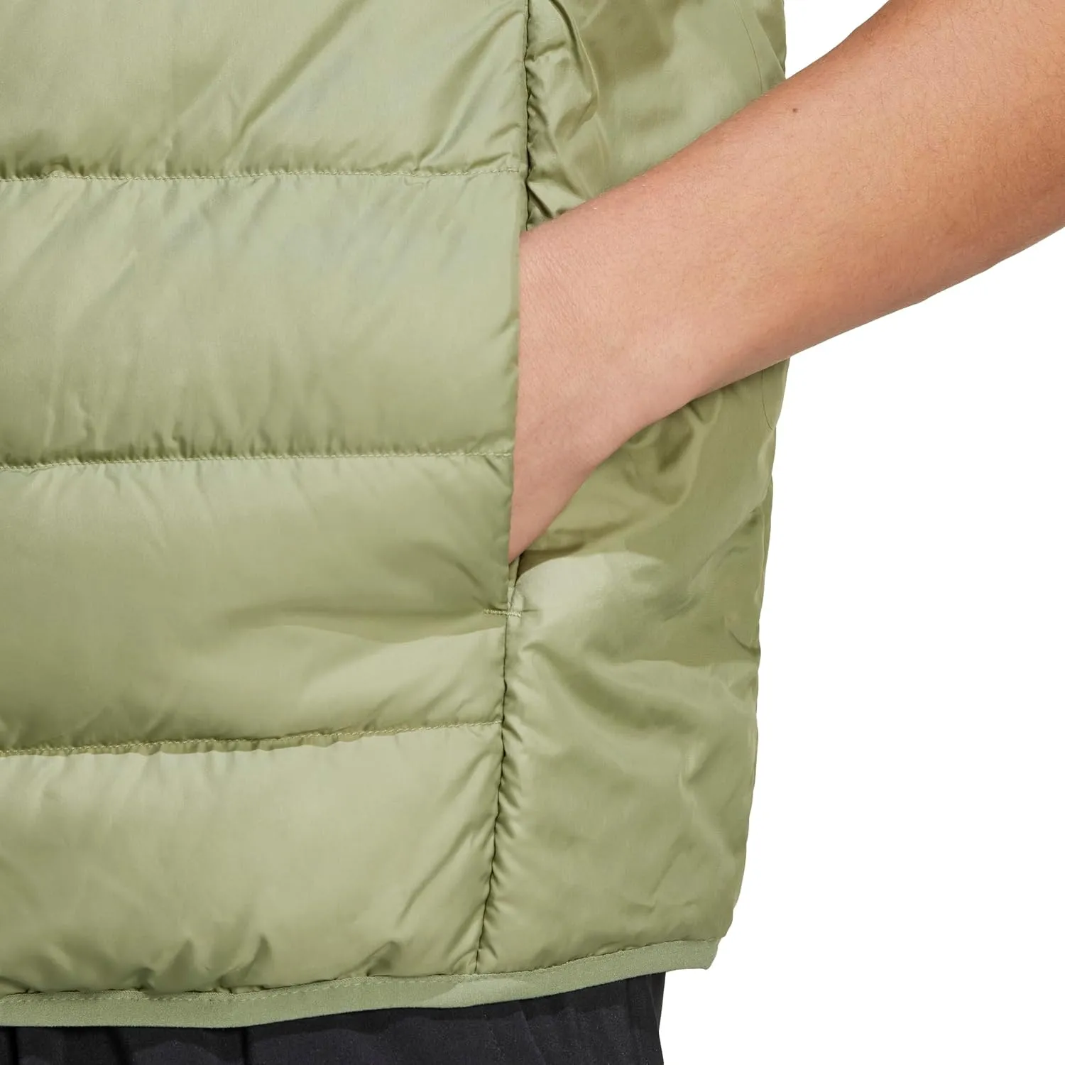 adidas Men's Essentials 3-Stripes Light Down Vest