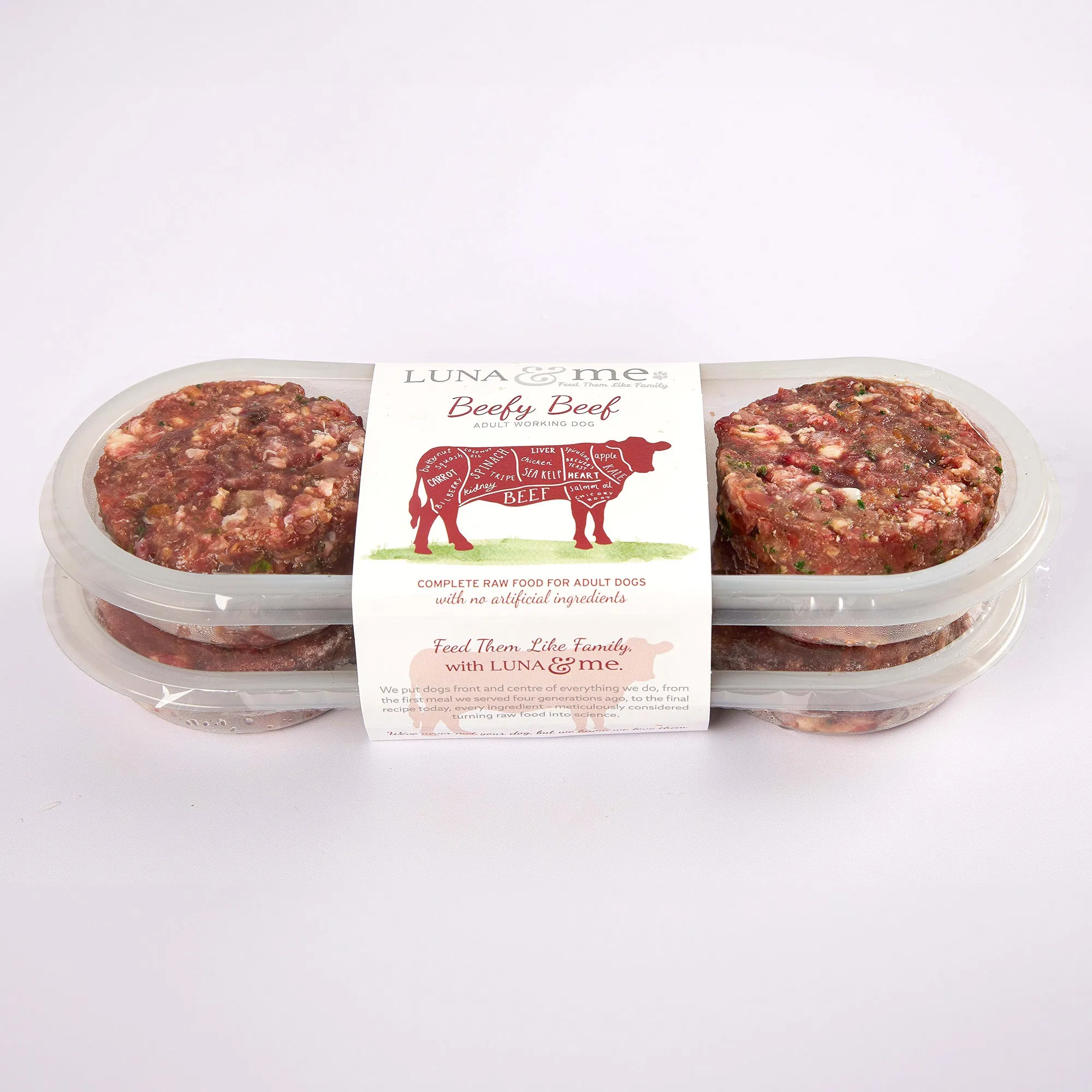 Adult Beefy Beef Patties (6 x 100g)