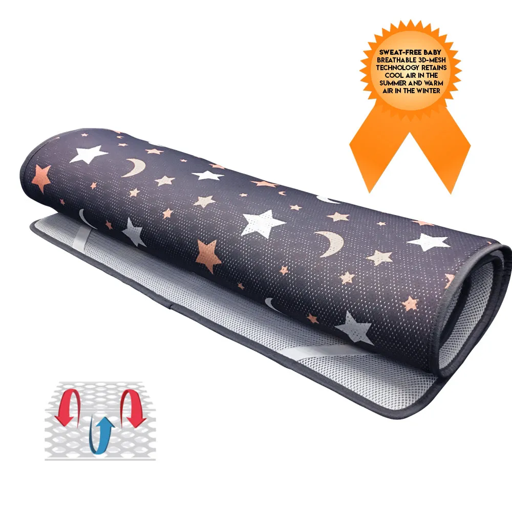 Agibaby Hypoallergenic 3D Air Mesh Cool Mat for Toddler Crib