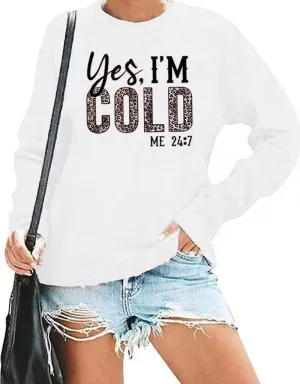 AIMITAG Leopard Letter Print Sweatshirt Women Funny Graphic Fall Long Sleeve Crewneck Pullover Casual Loose Hoodie Tops