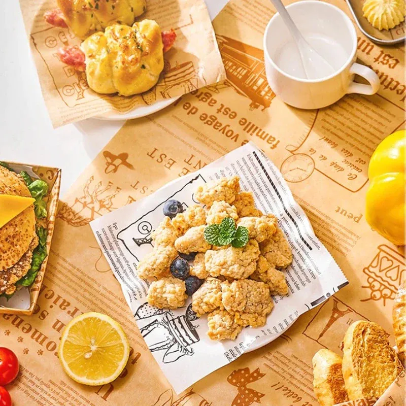 Baked Food Wrappers for Air Fryer