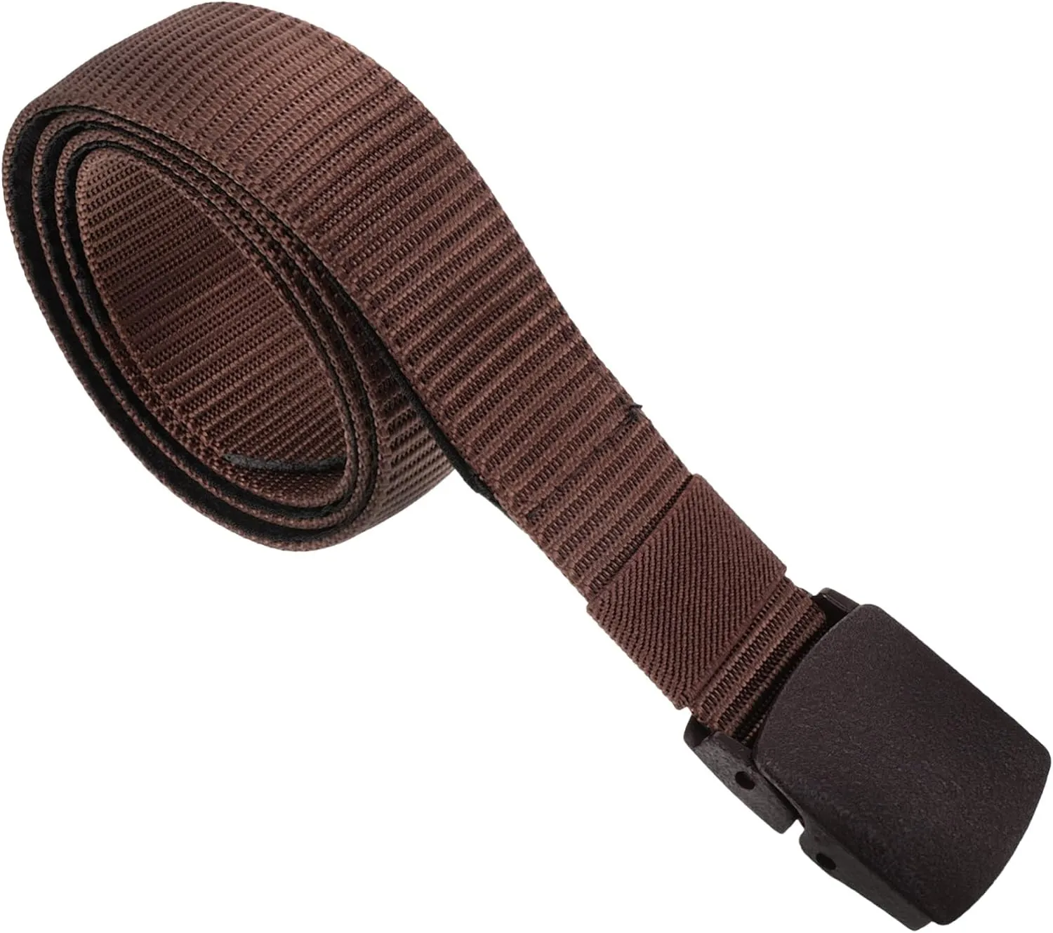 balacoo Men's Hidden Money Pockets Belt Travel Money Belt Anti-theft Buckle for