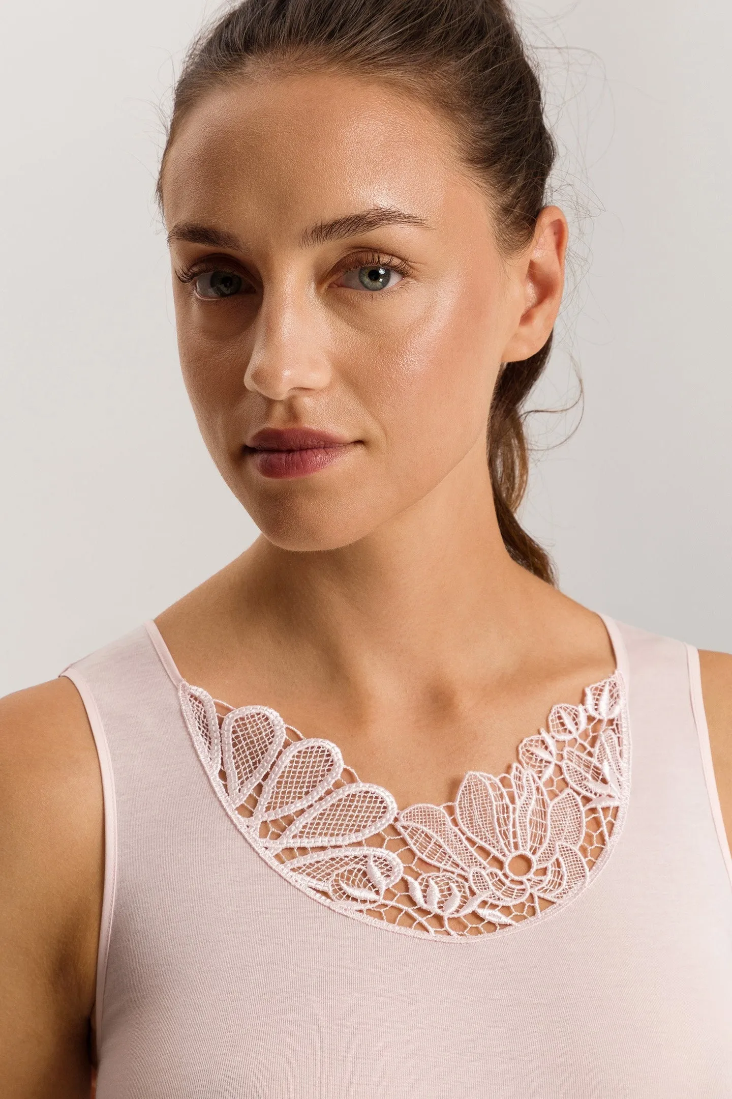 Belina Round Neck Cotton Tank Top