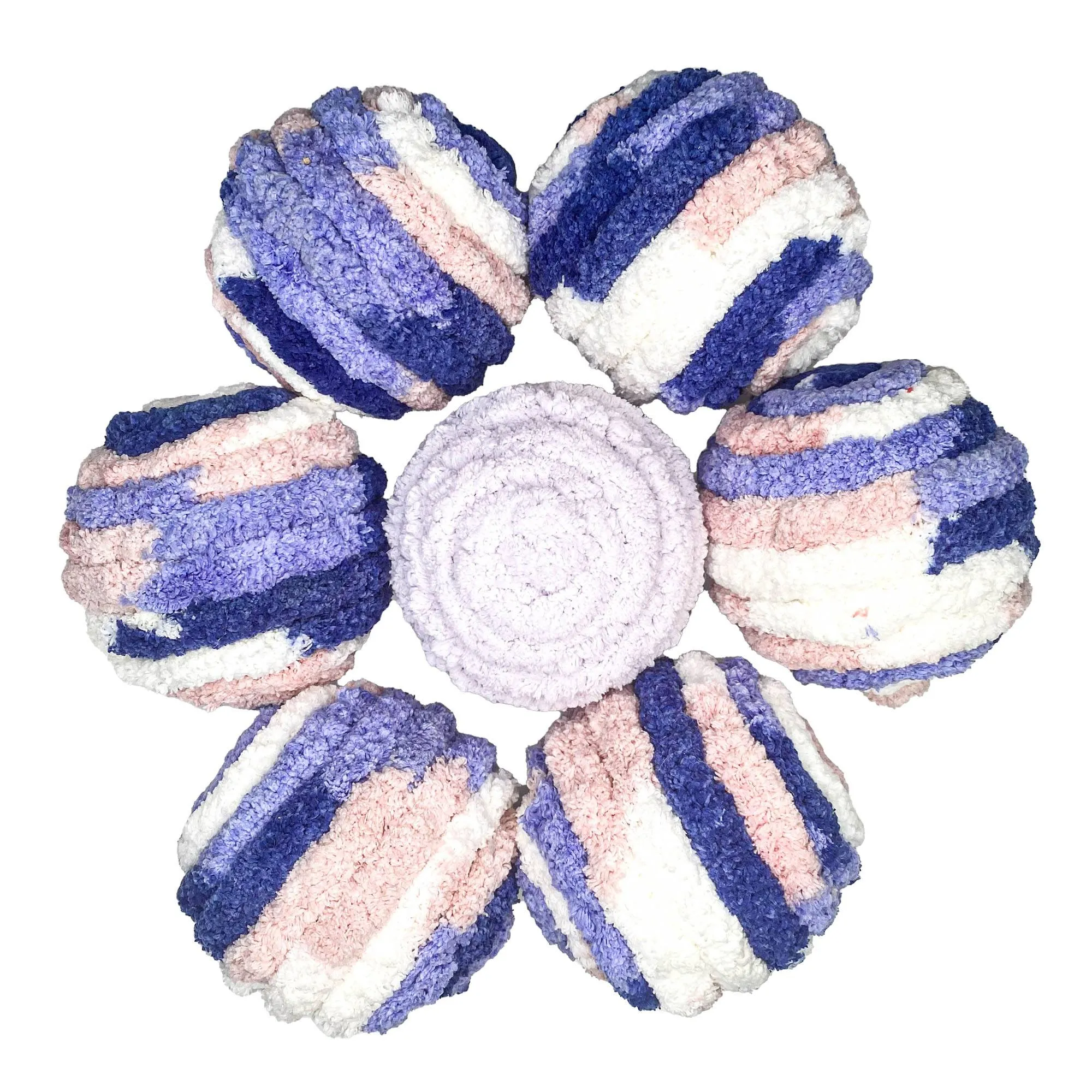 Bernat Yarn Wrapped Flowers