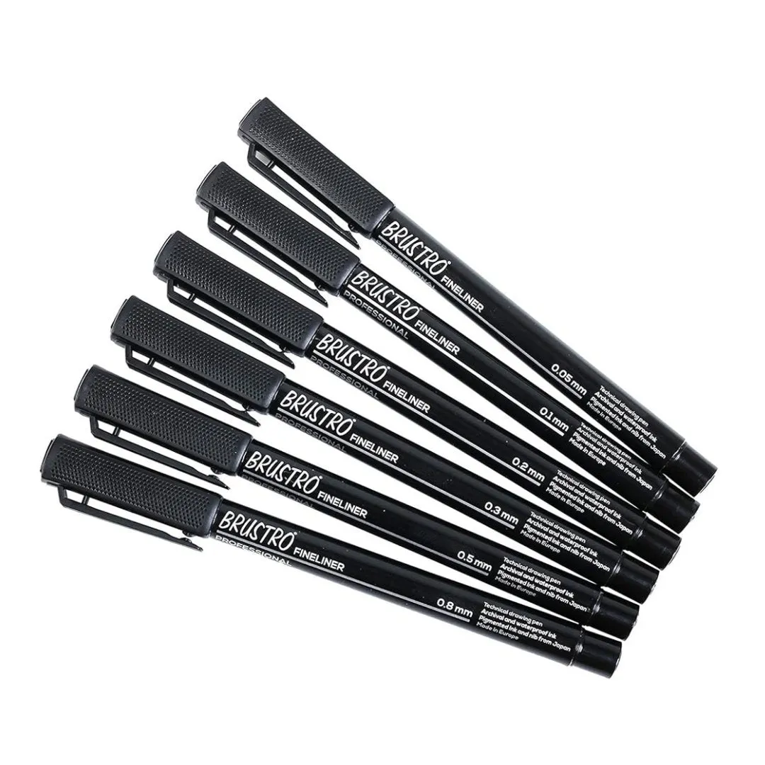 Brustro Professional Pigment Based Fineliner