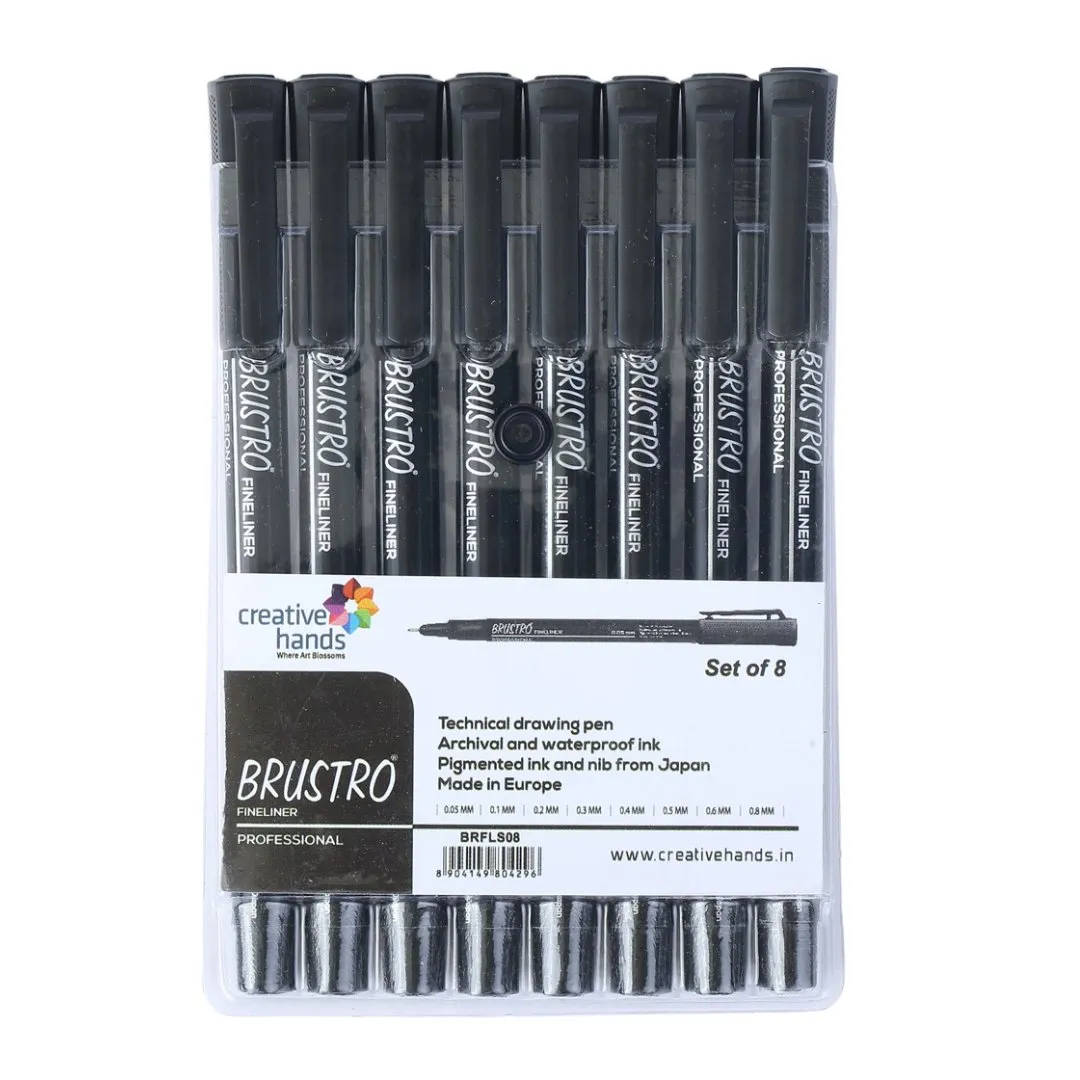 Brustro Professional Pigment Based Fineliner