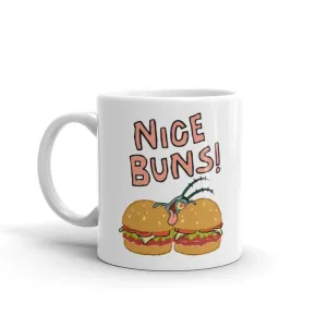 Chum Bucket Nice Buns White Mug