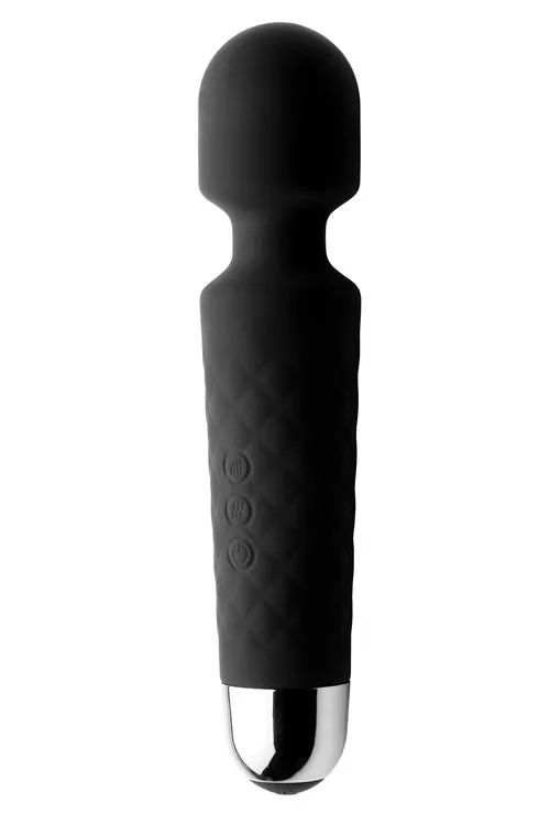 Deep Velvet Silicone Massage Wand