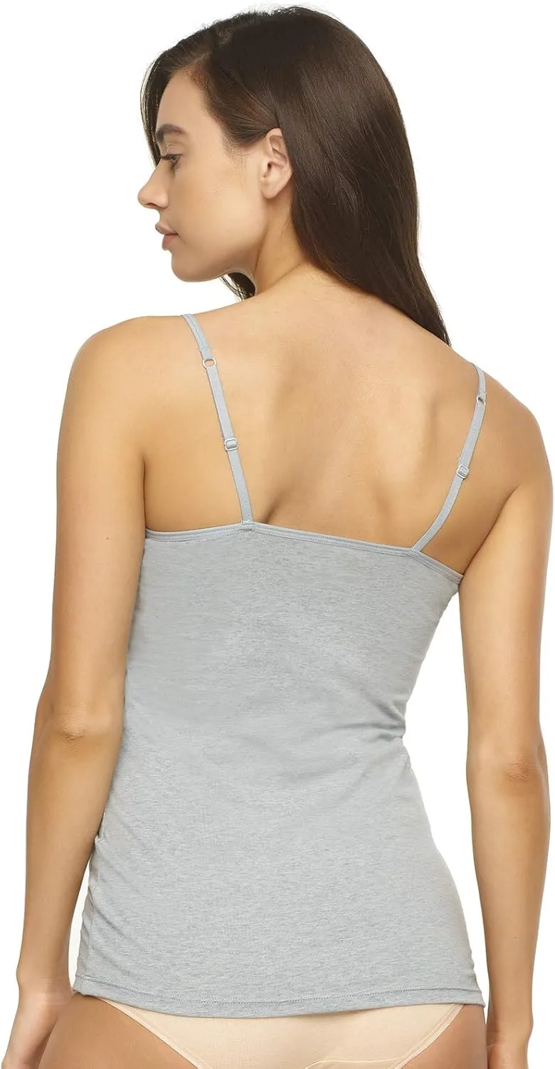Felina | Organic Cotton Camisole 2-Pack | Plant-Based Dyes | Hypoallergenic
