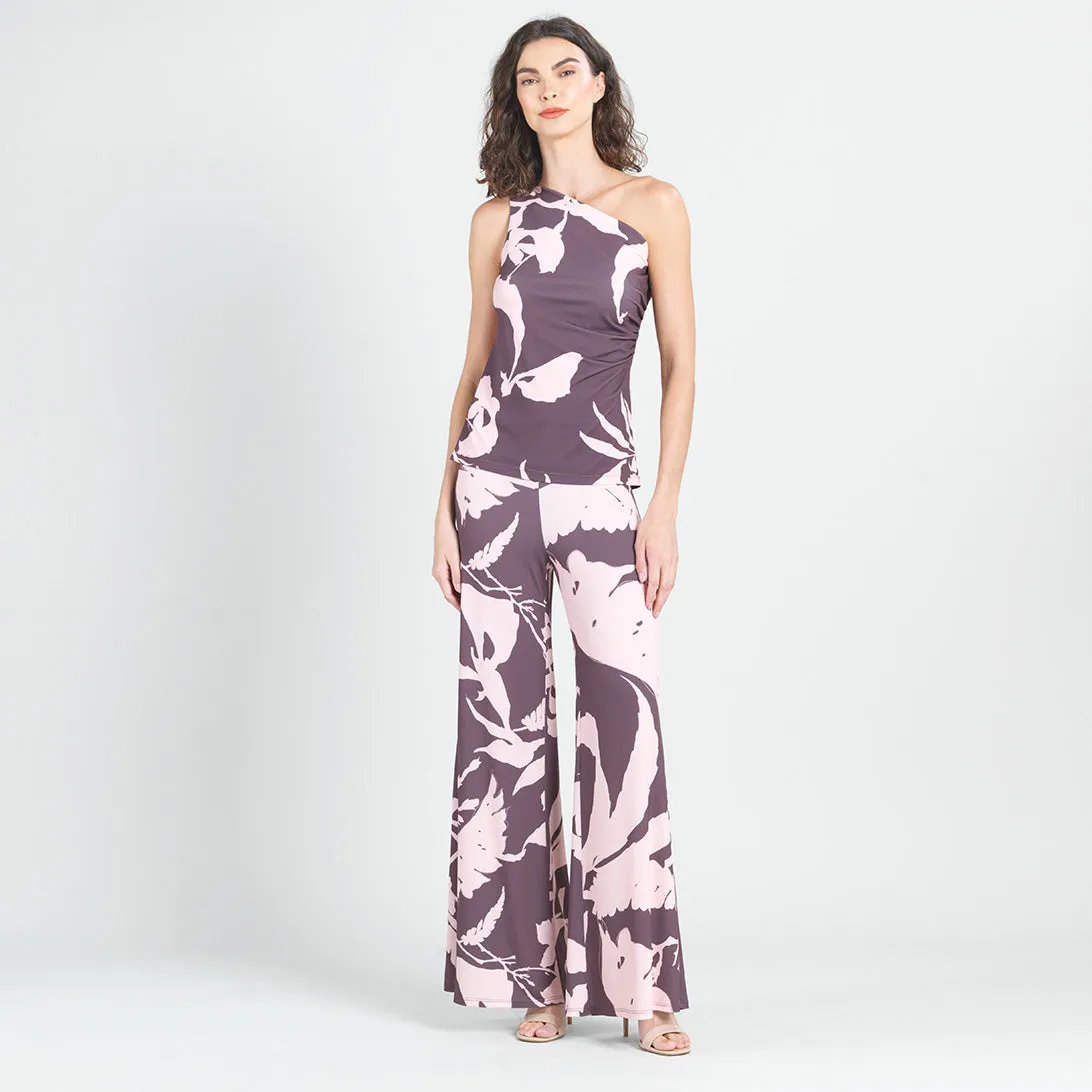 Floral Print One Shoulder Top