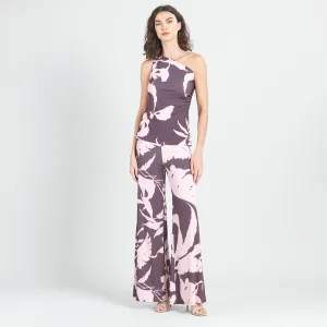 Floral Print One Shoulder Top