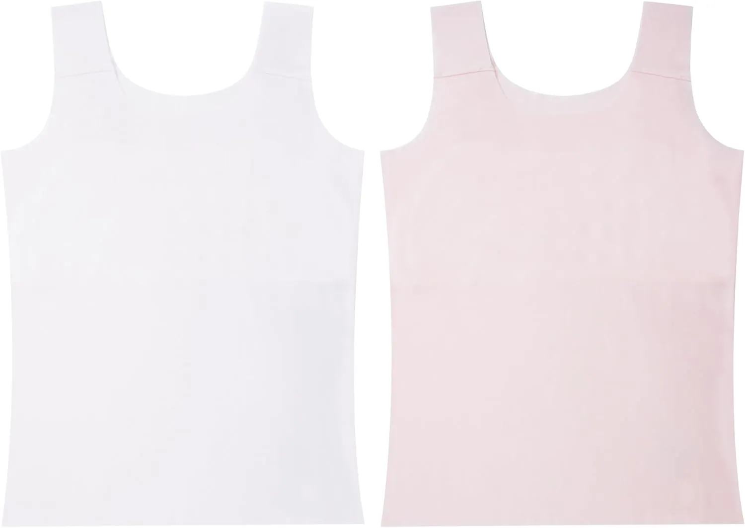 Happy Cherry Training Bras for Teens Girls Camisoles Long Bralette Bra Seamless Lightly Padded Sport Bra Wire Free 7-12 Years