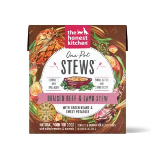 Honest Kitchen One Pot Stews Braised Beef & Lamb 10.5oz