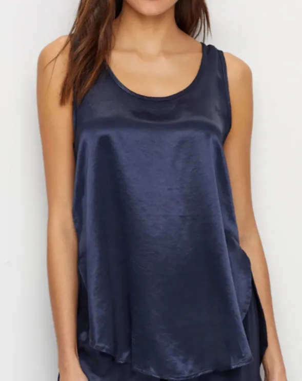 Jackie Satin High Low Cami