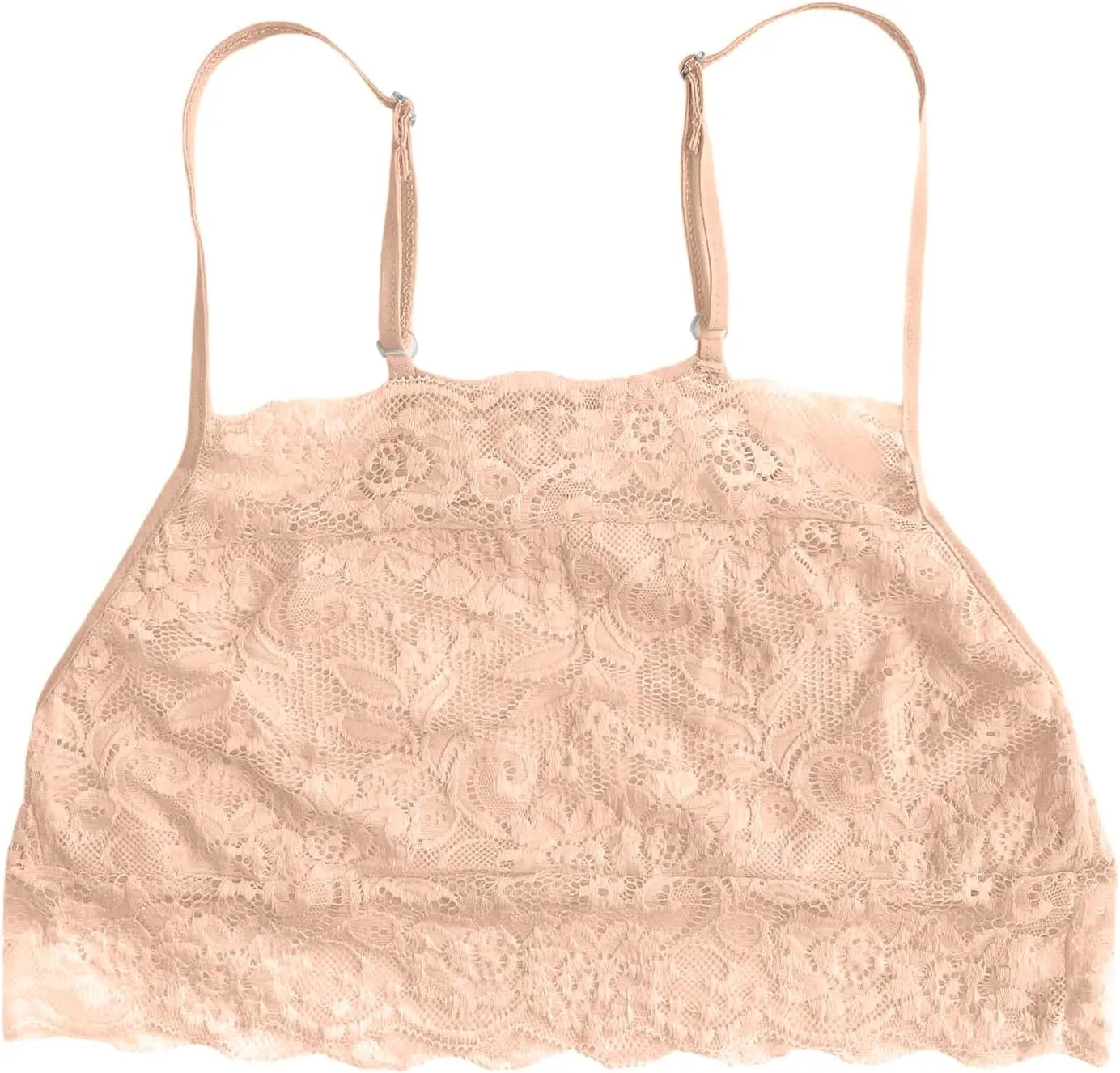 Lace Bralette for Women High Neck Camisoles Racerback Double-Layered Y2K Crop Top Wireless Sexy Floral Lace Bra