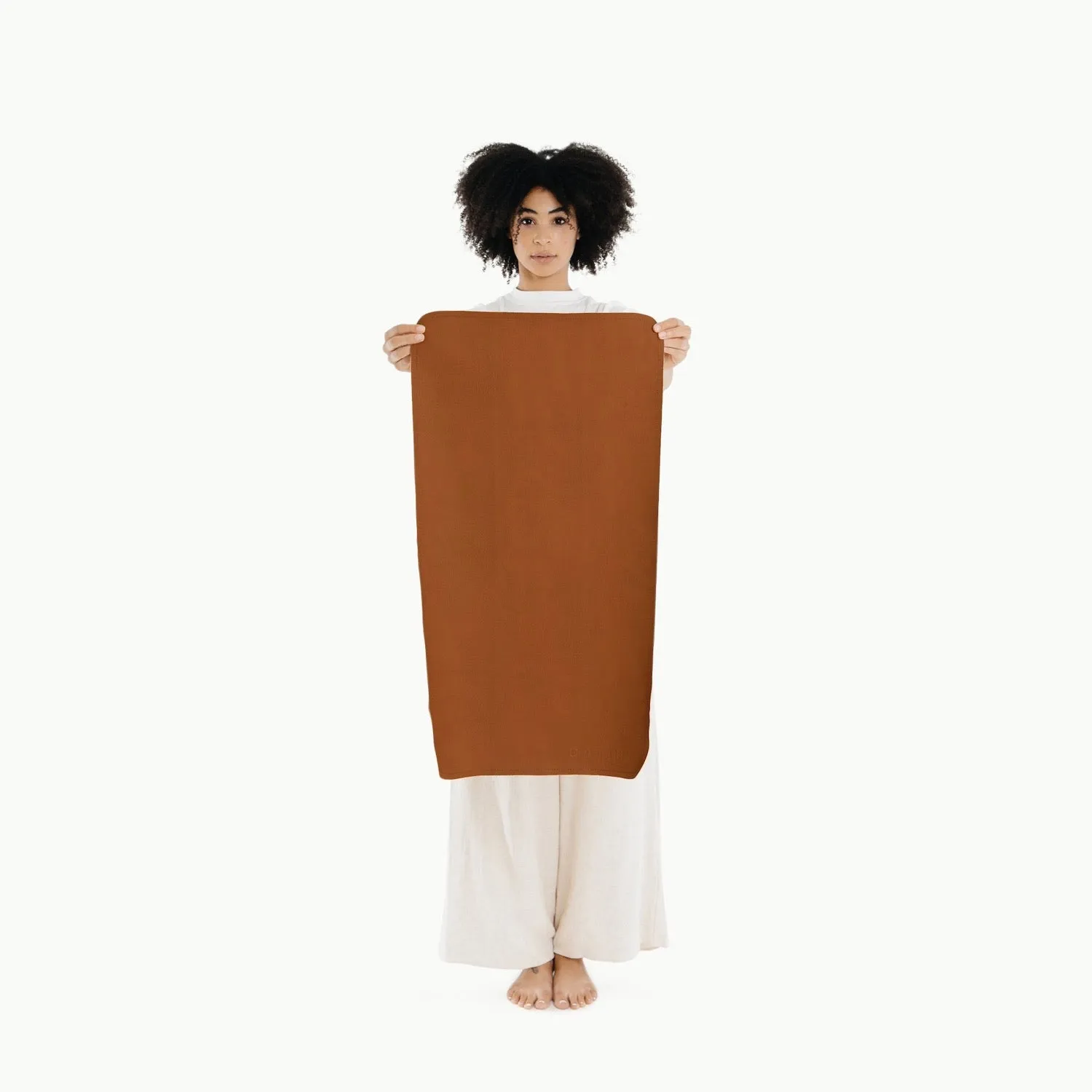 Leather Micro  Changing Mat - Ginger by Gathre