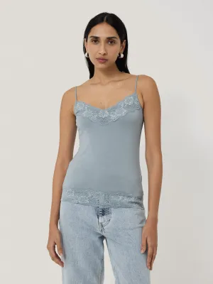 Modal Lace Vest | Summer Rain