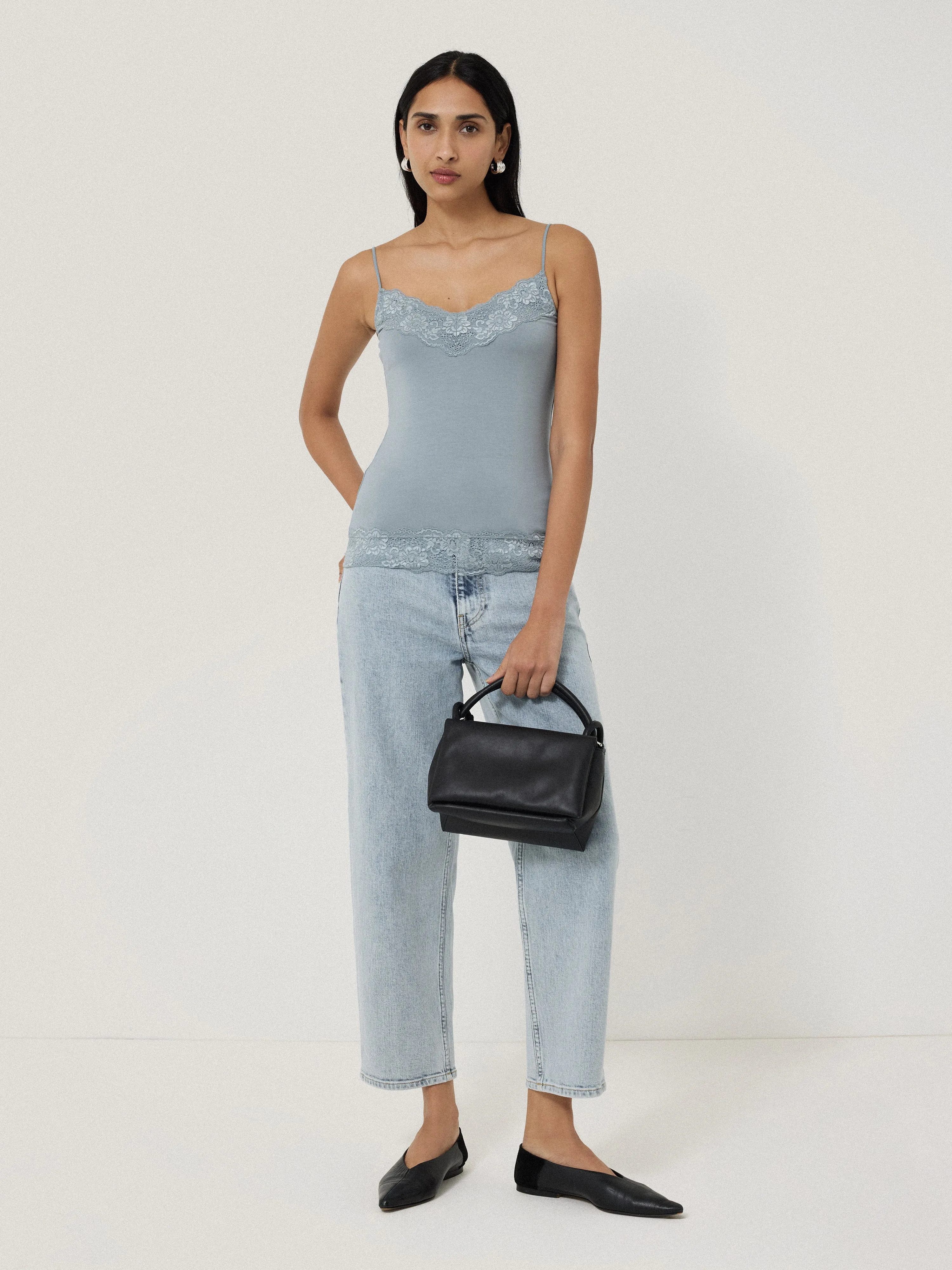 Modal Lace Vest | Summer Rain