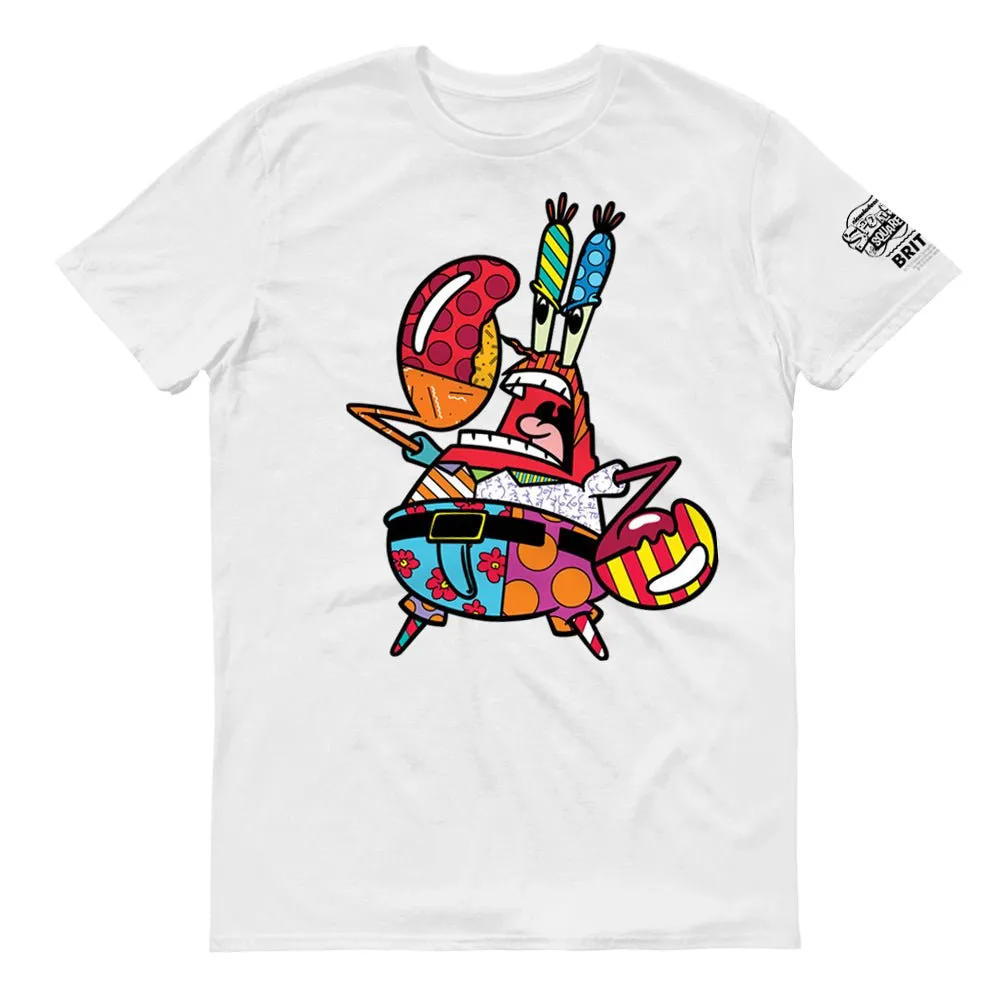 Mr. Krabs Britto Adult Short Sleeve T-Shirt