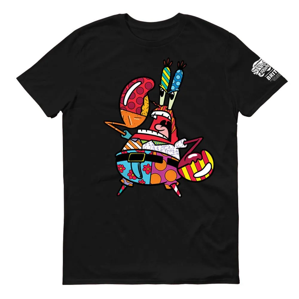 Mr. Krabs Britto Adult Short Sleeve T-Shirt