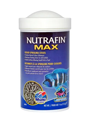 Nutrafin Max Cichlid Spirulina Meal Sticks