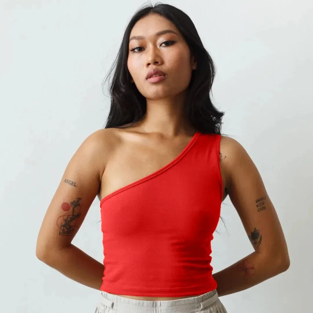One Shoulder Tank