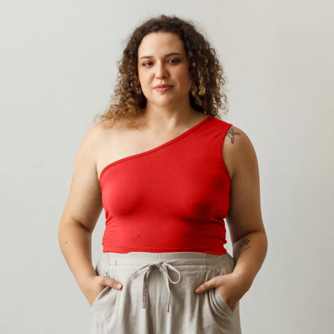 One Shoulder Tank