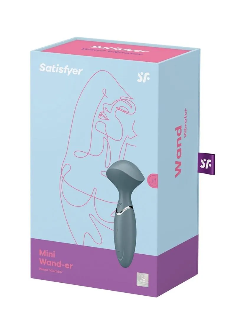 Satisfyer Mini Wand-Er Rechargeable Silicone Massager