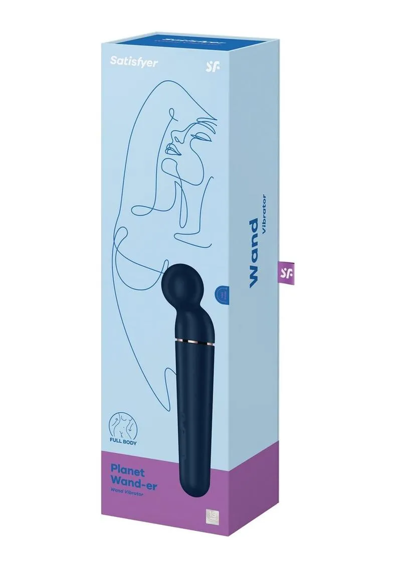 Satisfyer Planet Wand-Er Rechargeable Silicone Body Massager