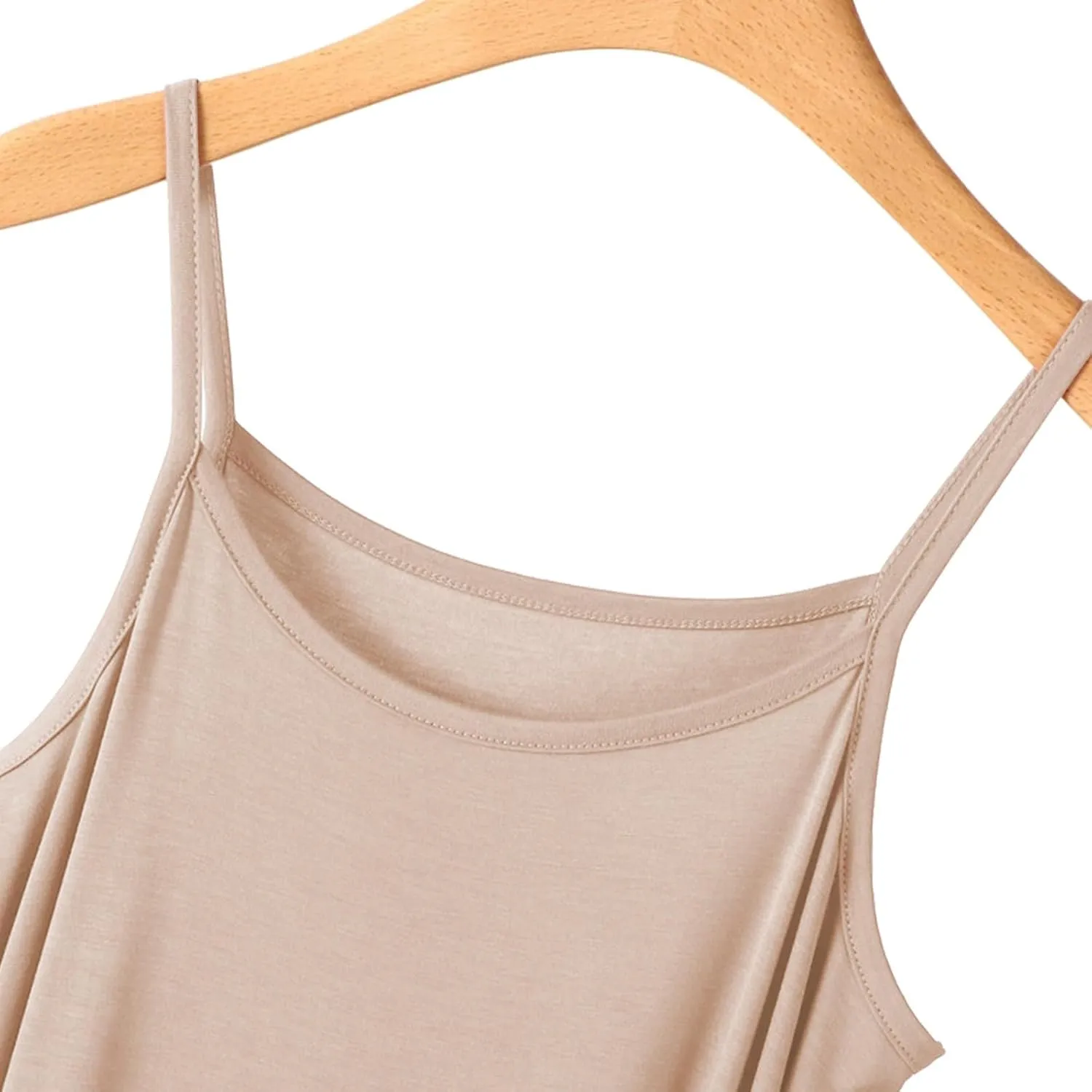 Slip Dress for Women Under Dresses 2025 Fashion Spaghetti Strap Cami Camisoles Sun Tank Sleeveless Cotton Midi Sundress