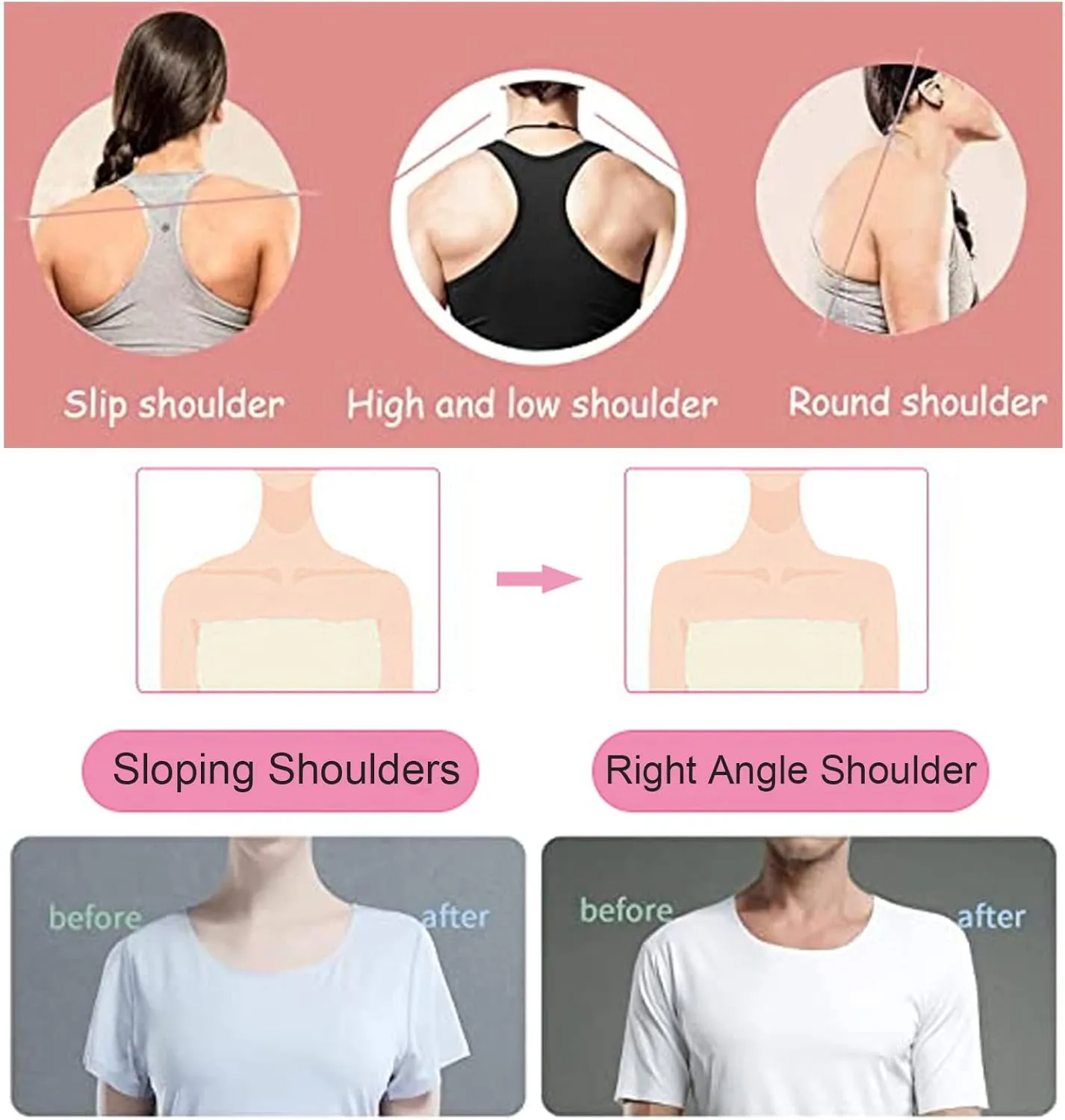 SNPP Women Elastic Soft Underwear Lingerie Tops 2 in 1 Built-in Shoulder Pad Ladies Padded Tank Top Shirt,Beige-1X