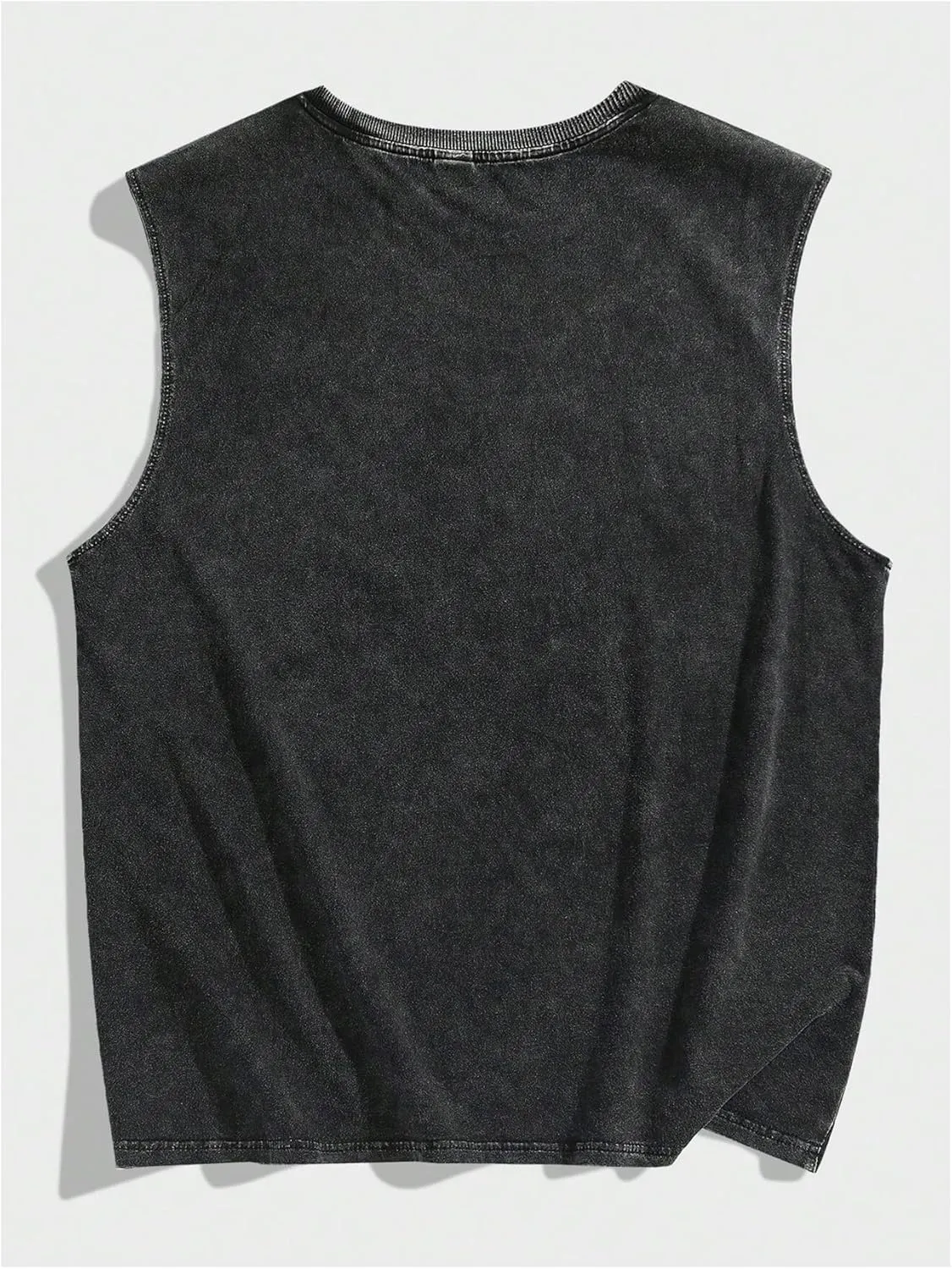 SOLY HUX Men's Vintage Graphic Tank Tops Summer Beach Sleeveless Tanks Vest Streetwear Shirts