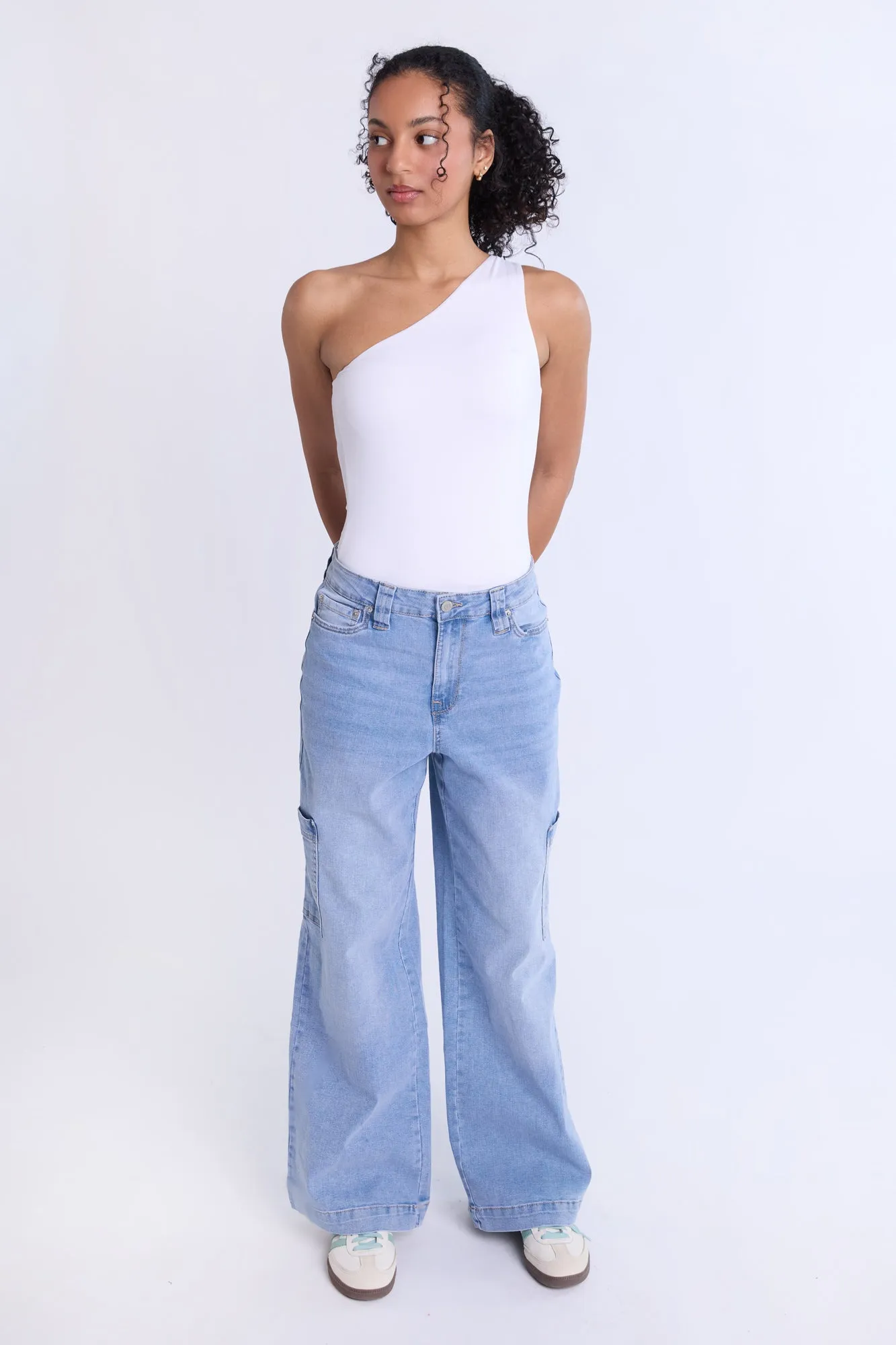Super Soft One-Shoulder Bodysuit