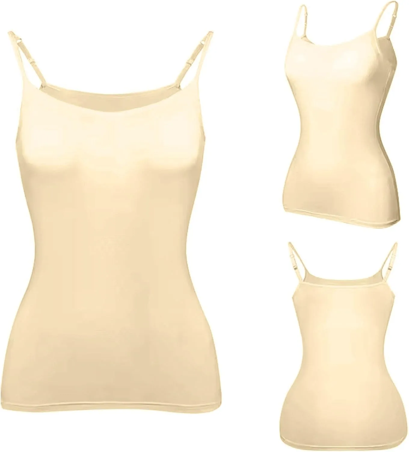 Tank Top with Built in Bra for Women Sports Cute Cami Shirts Spring Summer Workout Camisoles Sleeveless Under Clothes