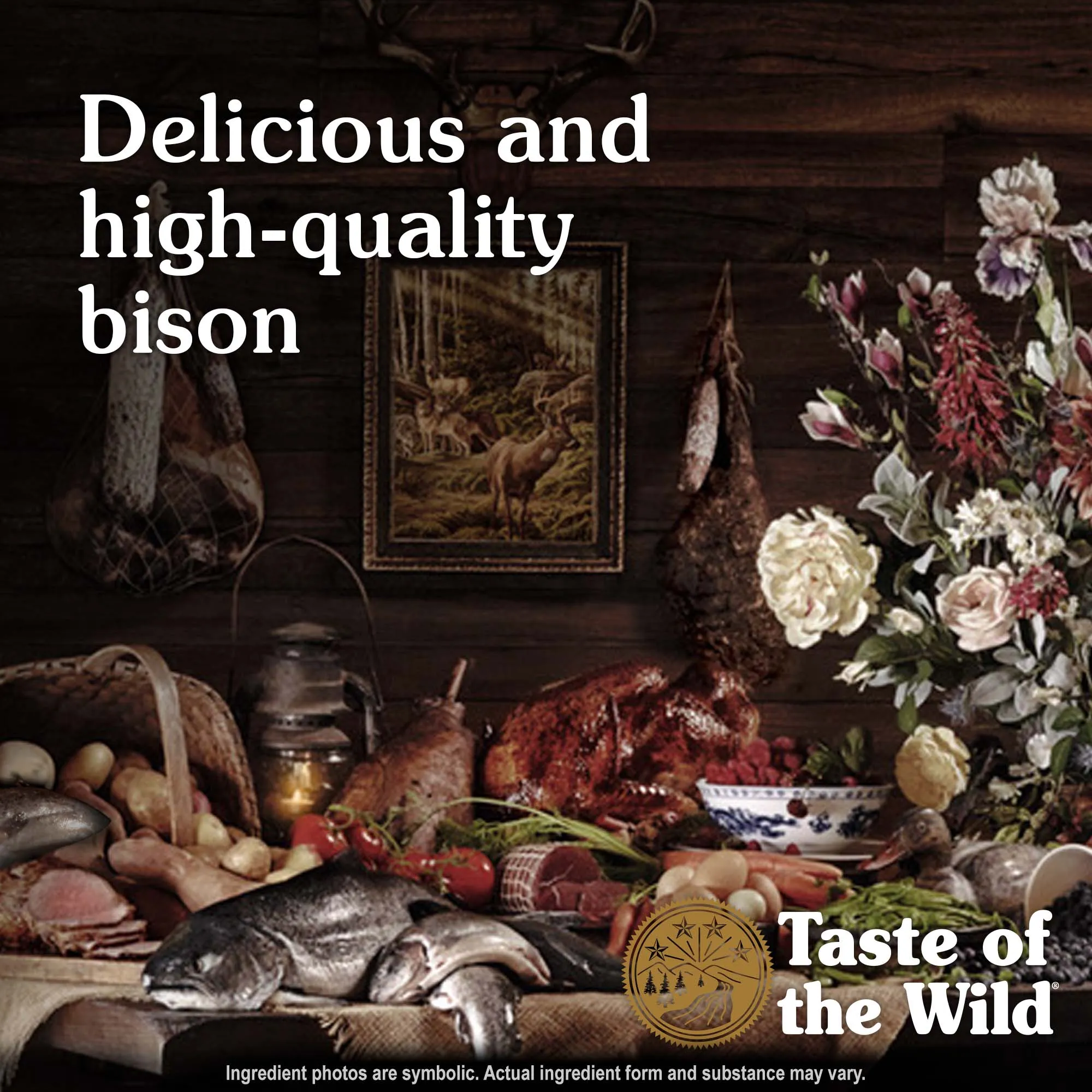 Taste Of The Wild High Prairie Canned Dog Food 13.2oz