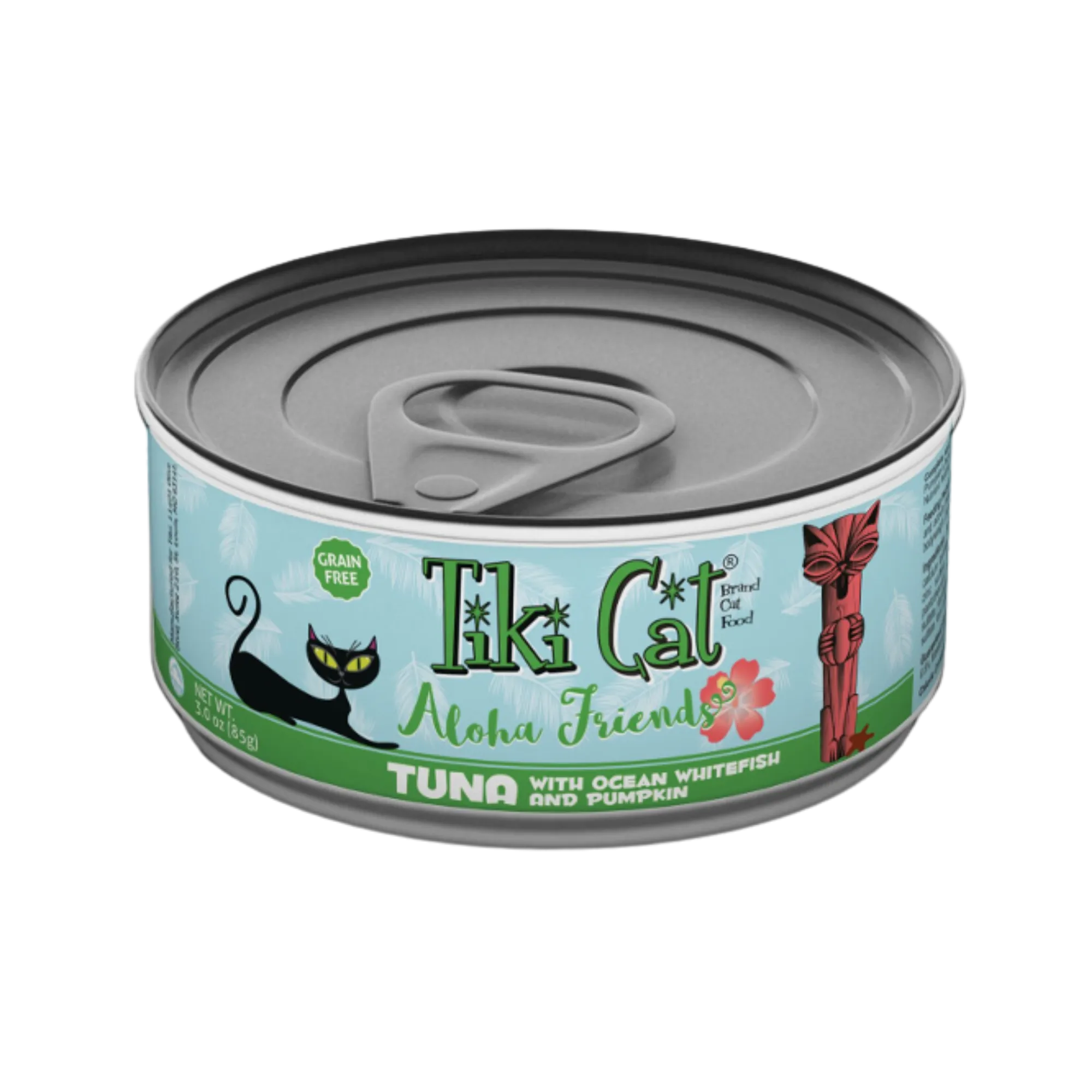 Tiki Cat Aloha Friends Tuna with Ocean Whitefish Canned Cat Food