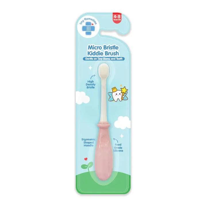 Tiny Buds Micro Bristle Kiddie Brush 4-8yo