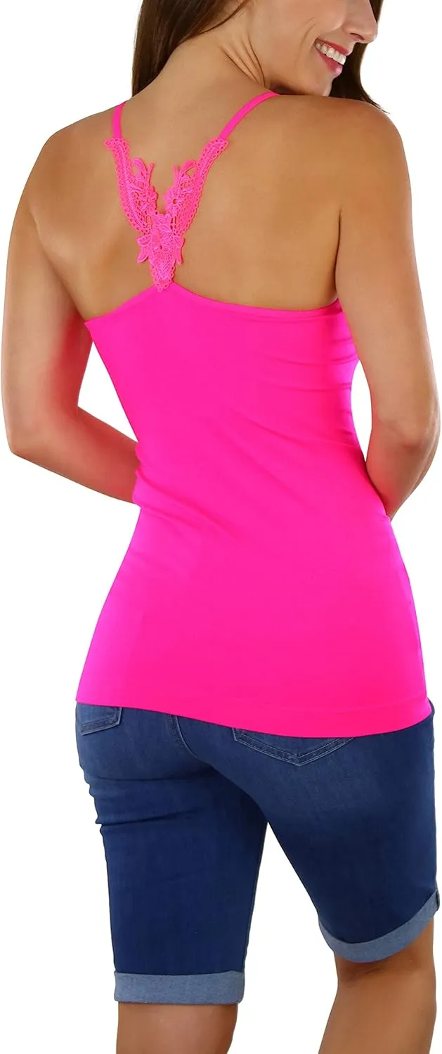 ToBeInStyle Women's Embroidered Camisole