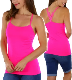 ToBeInStyle Women's Embroidered Camisole