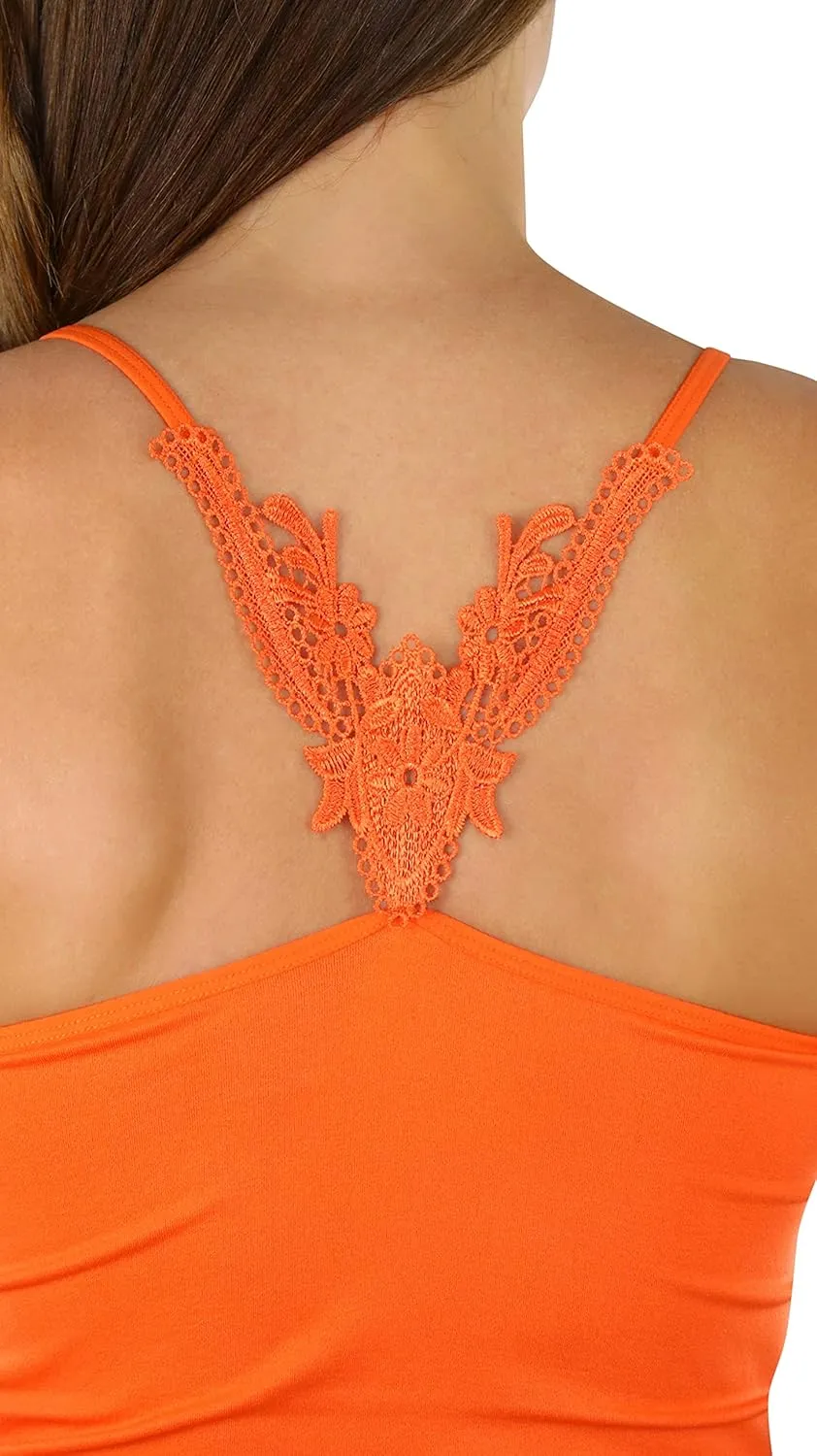 ToBeInStyle Women's Embroidered Camisole