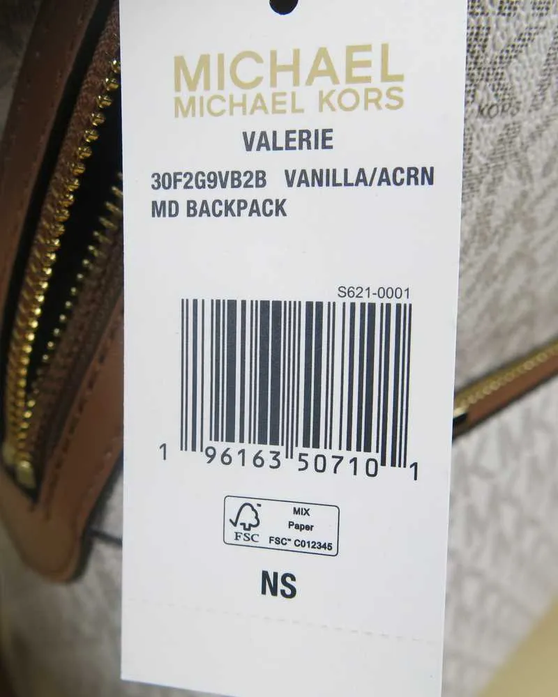 Valerie Medium Logo Backpack