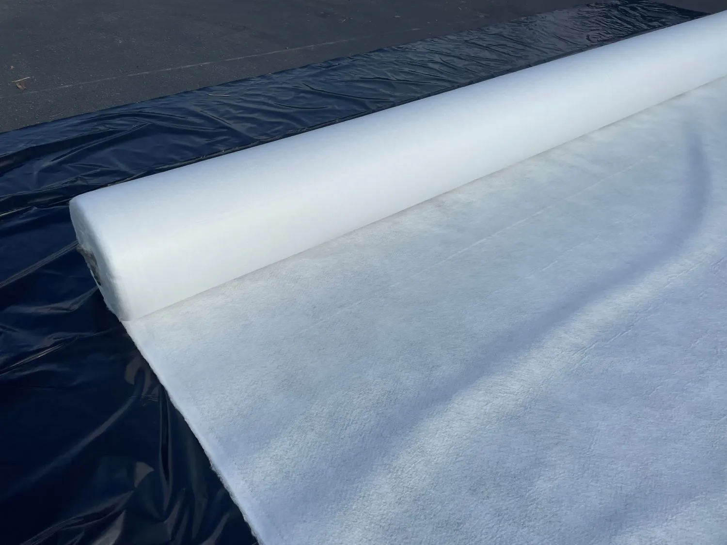 White Landscape Fabric (8 oz) - Ideal for Hot Climates - Weed Barrier, Ground Cover, Garden - Made in USA