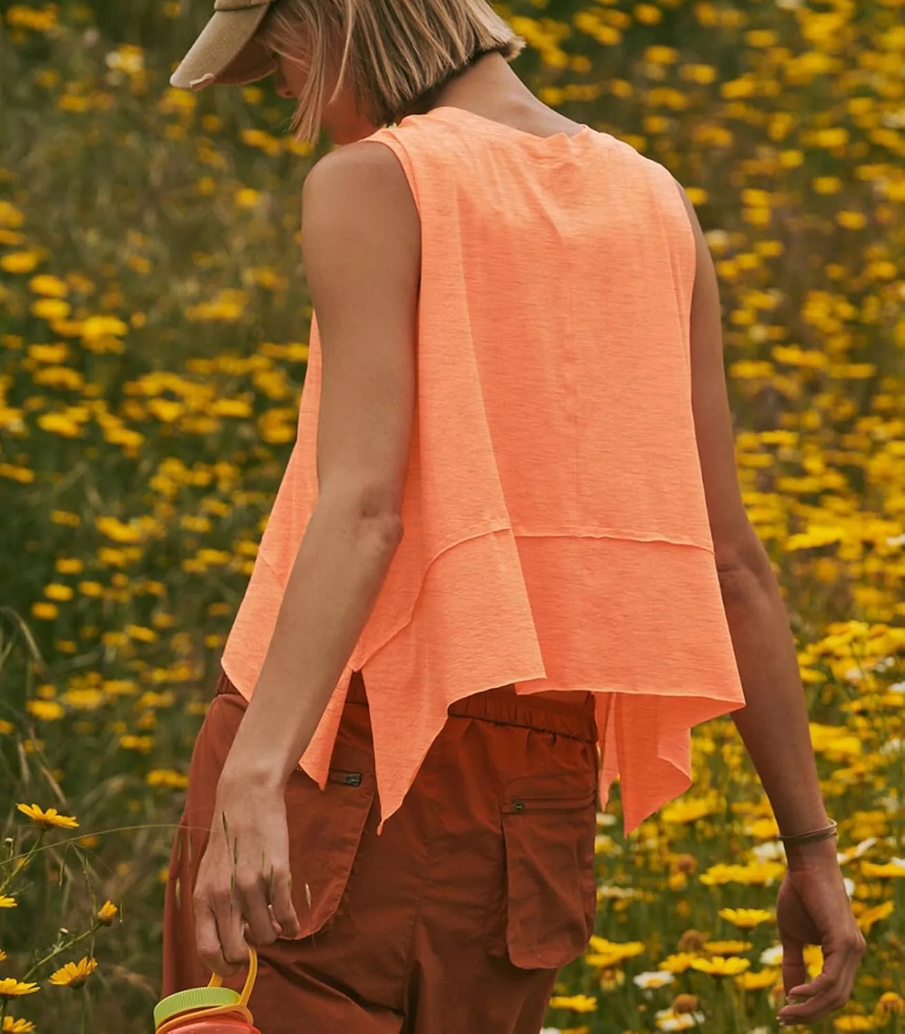 Women Workout Tank Tops Sleeveless Loose Athletic Yoga Running Gym Vest Asymmetrical Flowy Shirts