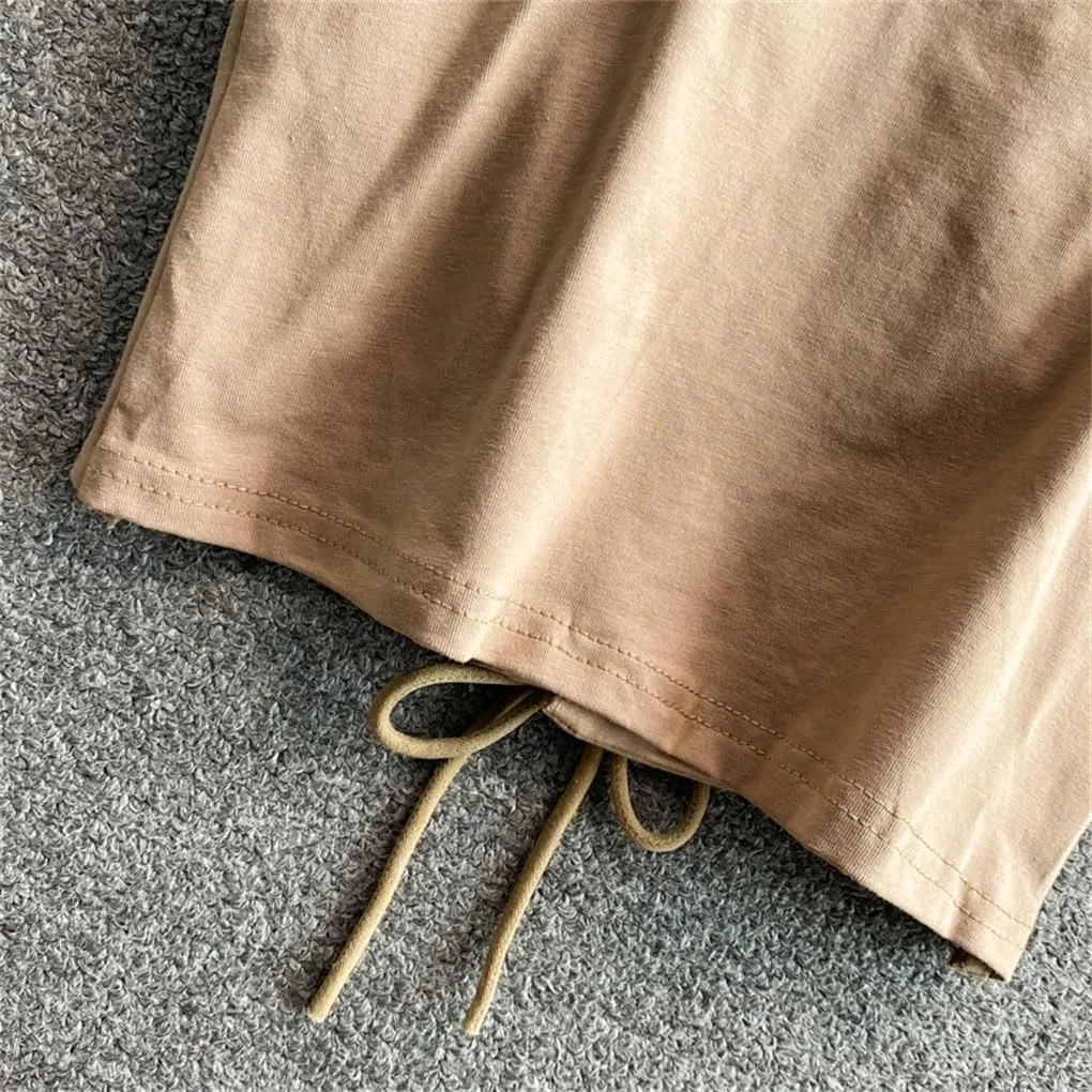Women's Solid Color Backless Strappy Camisole