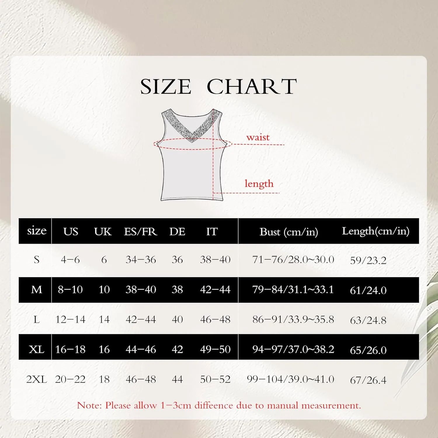 Womens Tank Top Camisoles with Premium Cotton Italian Design - Trimmed with Flower Lace on Neckline