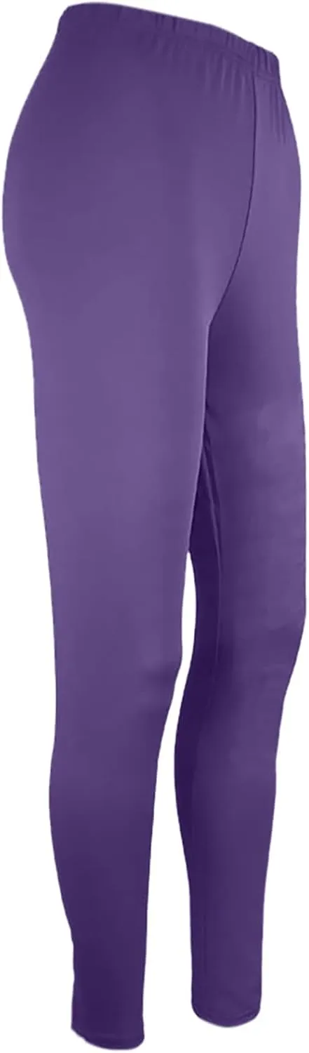 Women's Yoga Pants Lightweight Stretchy High Waist Leggings Solid Color Slim Fit Cropped Trousers Workout Casual