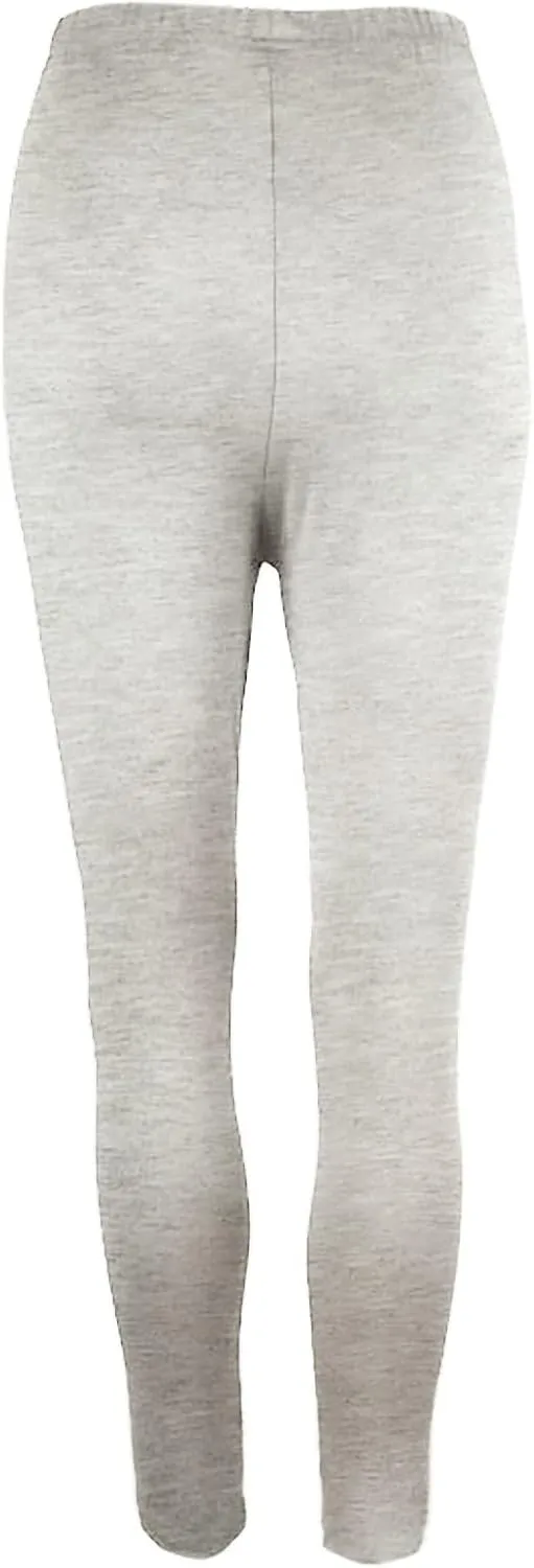 Women's Yoga Pants Lightweight Stretchy High Waist Leggings Solid Color Slim Fit Cropped Trousers Workout Casual