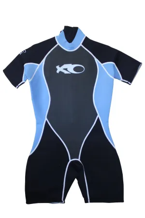 X2O Women's Spring Wetsuit 3:2 Powder Blue- Medium