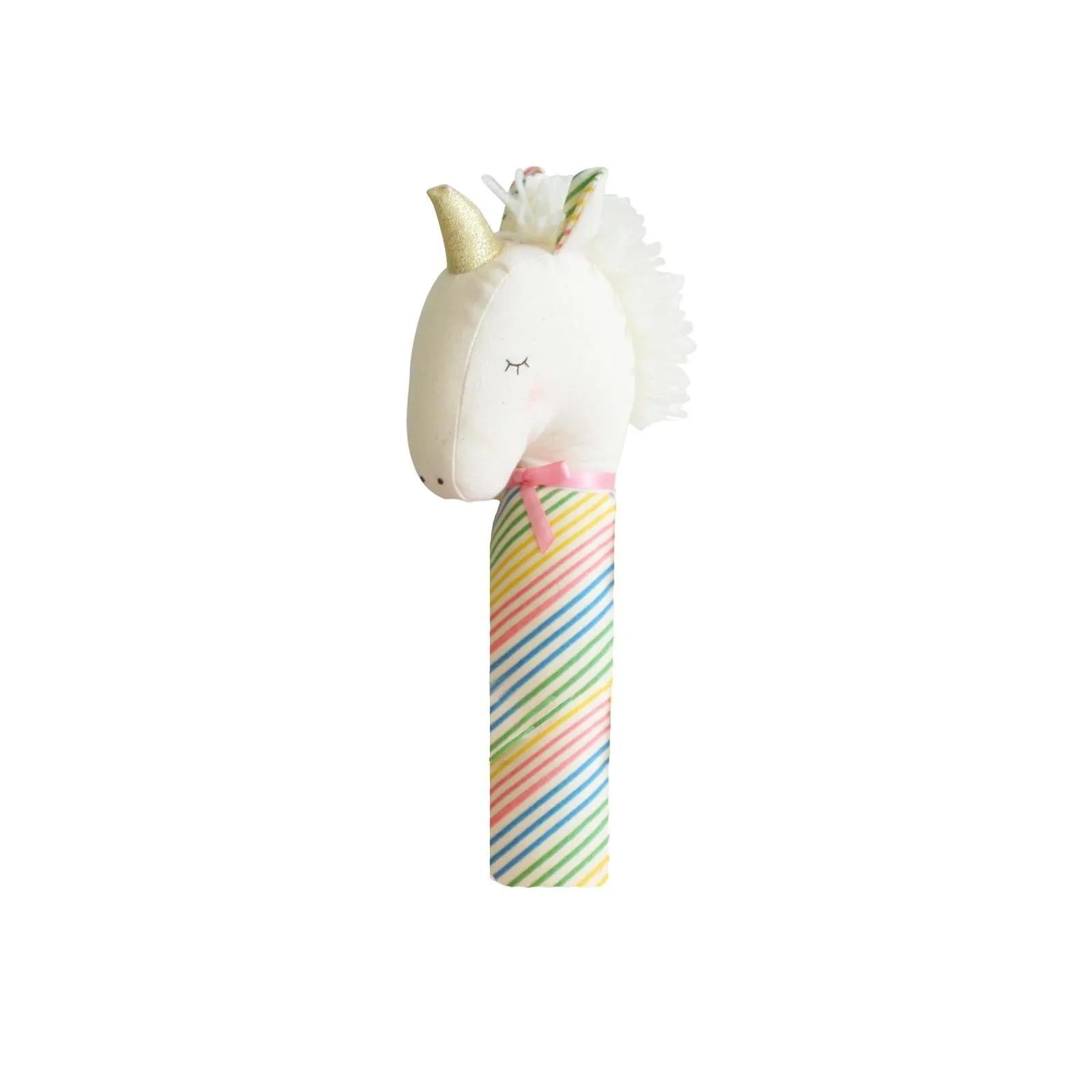 Yvette Unicorn Squeaker (Rainbow)